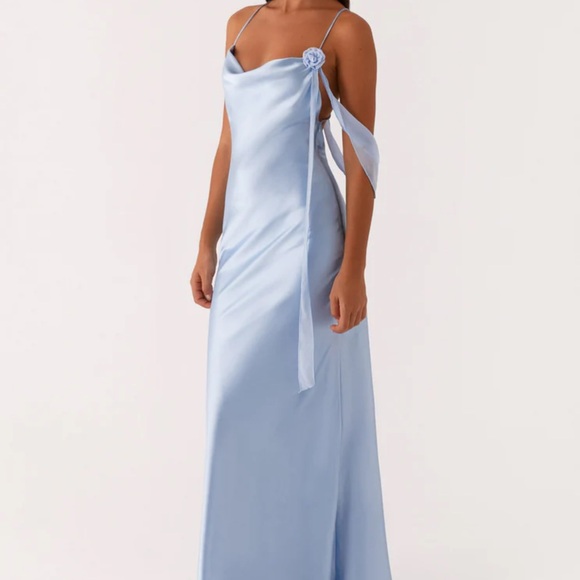 Peppermayo Light Blue Maxi Dress - Picture 1 of 7